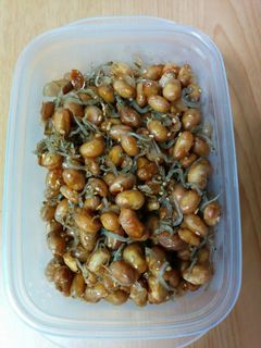 節分豆残りとじゃこ煮-レシピのメイン写真