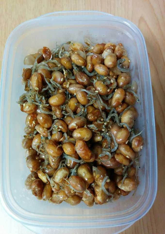 節分豆残りとじゃこ煮-レシピのメイン写真