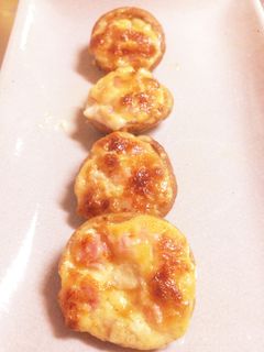 簡単!しいたけのマヨ味噌焼き-レシピのメイン写真