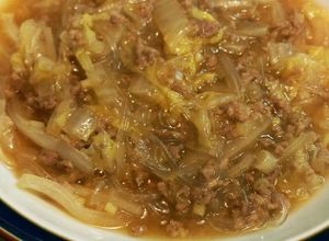 白菜大量消費☆春雨と豚ひき肉の炒め煮-レシピのメイン写真