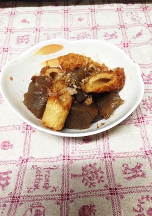 簡単！ちくわとこんにゃく煮。-レシピのメイン写真