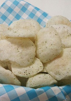 レンジで♪お餅のヘルシーおかき-レシピのメイン写真