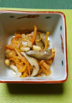 切り干し人参の煮物-レシピのメイン写真
