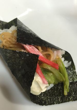 お弁当にも焼きそば手巻き-レシピのメイン写真
