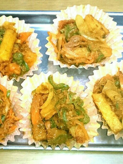 お弁当常備菜♪冷凍可!野菜のカレー炒め☆-レシピのメイン写真