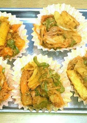 お弁当常備菜♪冷凍可！野菜のカレー炒め☆-レシピのメイン写真