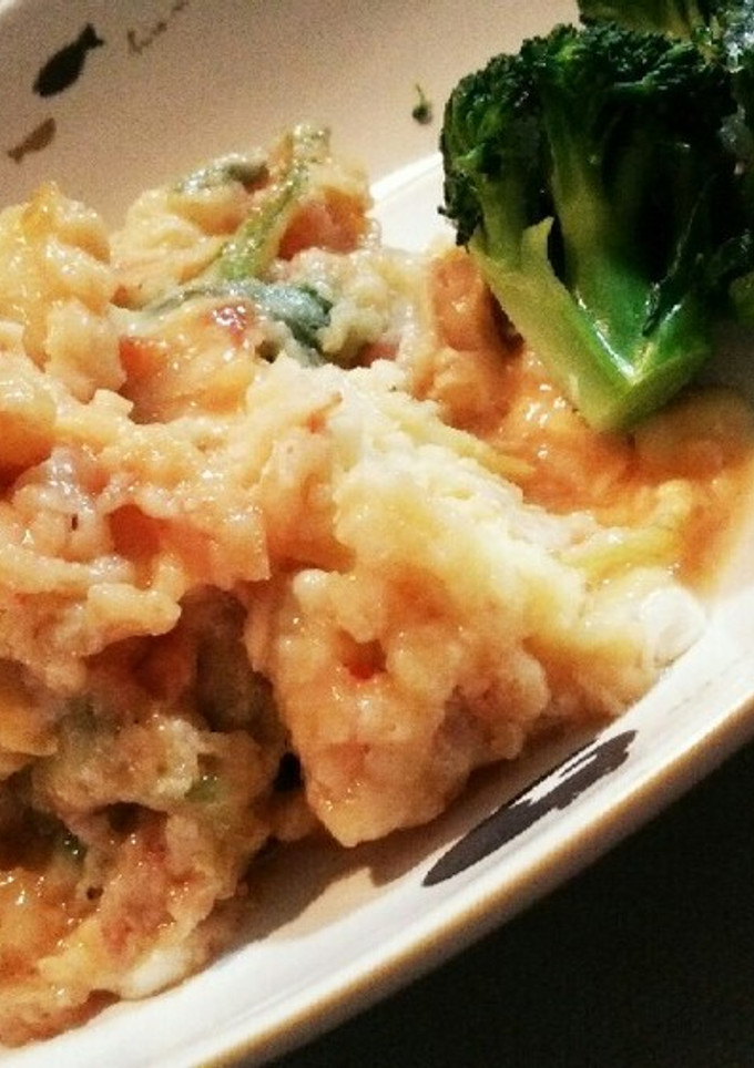 残った天ぷらを卵とじで美味しく☆-レシピのメイン写真