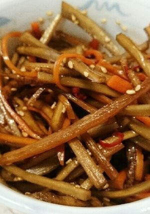きんぴらごぼう-レシピのメイン写真