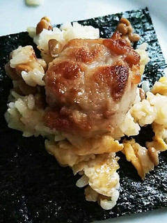 最強!納豆チャーハン唐揚げ!-レシピのメイン写真