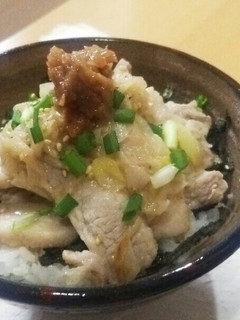 ネギ塩豚バラ疲労回復丼♪-レシピのメイン写真