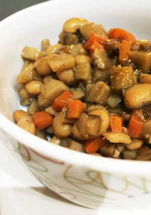 出汁昆布も食べよう！大豆水煮で簡単煮豆-レシピのメイン写真