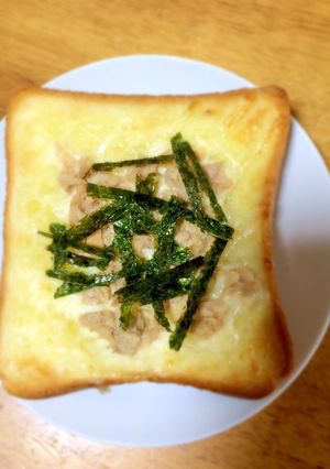 和風ツナマヨトースト♪*゚-レシピのメイン写真