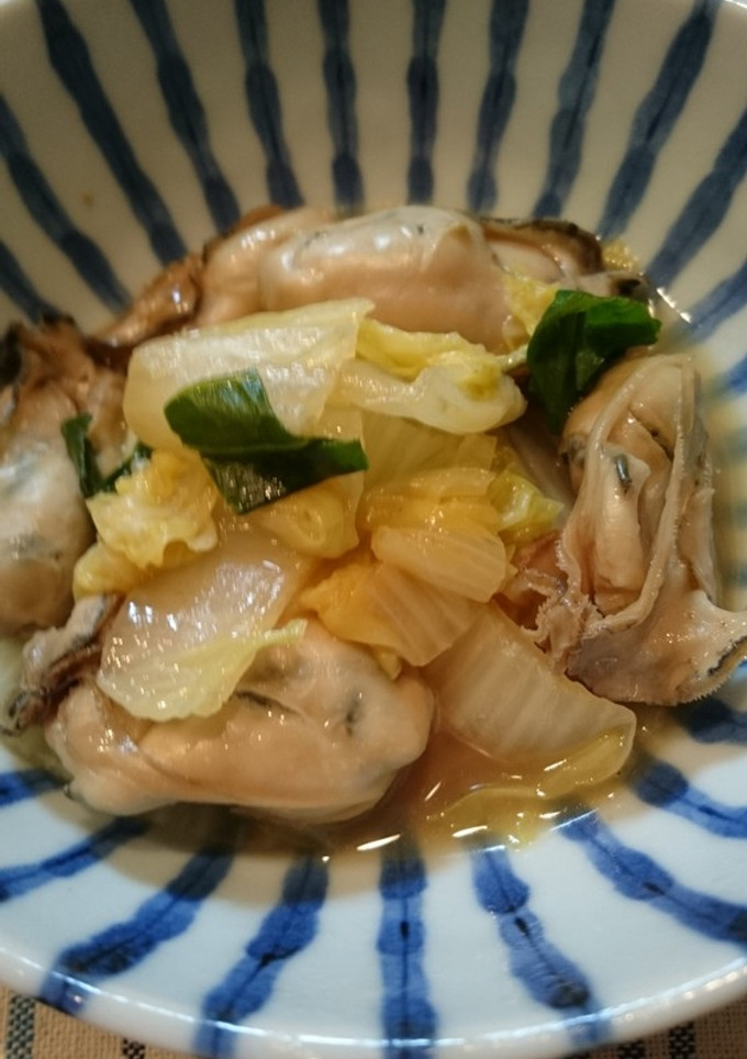 牡蠣と白菜のバター醤油炒め★-レシピのメイン写真