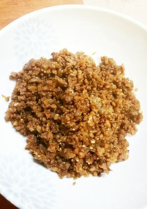 常備菜！たくさん買った豚挽肉DE肉味噌♪-レシピのメイン写真
