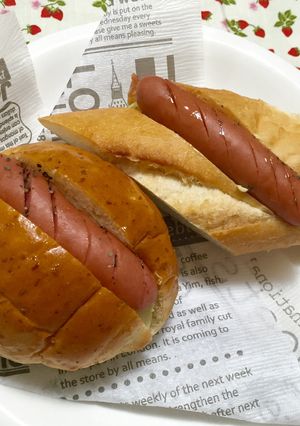 バジル風味のソーセージとキャベツサンド♬-レシピのメイン写真