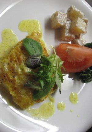 白身魚のムニエル♪カレーソース-レシピのメイン写真