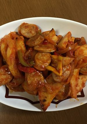 ナポリタン風ポテト-レシピのメイン写真