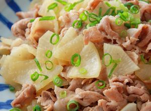 大根大量消費＊豚肉と大根のゆず胡椒炒め-レシピのメイン写真