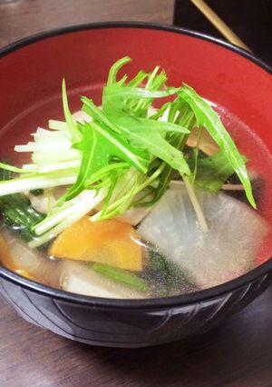 だしの素で簡単！彼飯おすまし-レシピのメイン写真