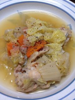 簡単★炊飯器で白菜トロトロスープ-レシピのメイン写真