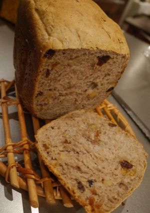 HBで作るライ麦と全粒粉の食パン-レシピのメイン写真