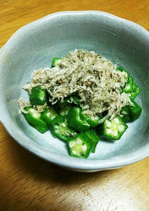 オクラとろろ昆布-レシピのメイン写真
