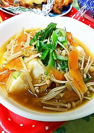 豆腐の生姜あんかけ-レシピのメイン写真