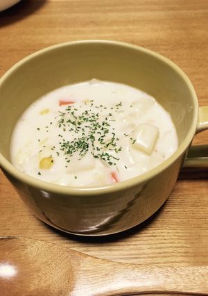 *コロコロ野菜のミルクシチュー*-レシピのメイン写真