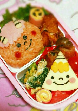 節分 簡単 可愛い 鬼 キャラ弁-レシピのメイン写真