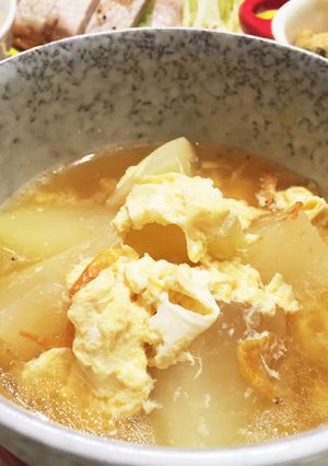 カブの卵スープ-レシピのメイン写真