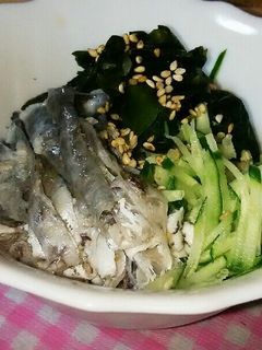鯛皮の酢の物-レシピのメイン写真