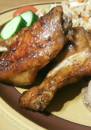 簡単てりてり☆手羽先のオーブン焼き-レシピのメイン写真