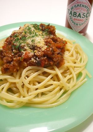 なんて事ない普通のミートソース-レシピのメイン写真