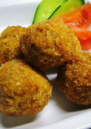 ☆残ったｶﾚｰで☆ｶﾚｰﾗｲｽｺﾛｯｹ♪-レシピのメイン写真