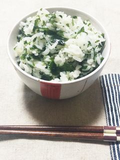 目指せ☆給食のワカメごはん♡-レシピのメイン写真