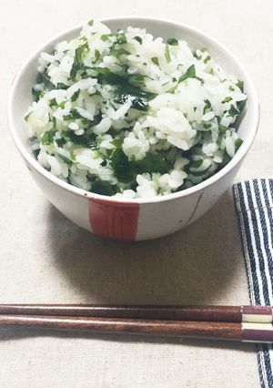 目指せ☆給食のワカメごはん♡-レシピのメイン写真