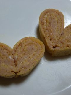 バレンタイン☆ギョニソde伊達巻風卵焼き-レシピのメイン写真