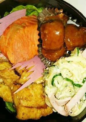 外で働く旦那弁当-レシピのメイン写真