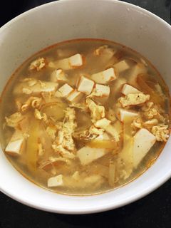 ★簡単★優しい豆腐とネギの卵とじスープ-レシピのメイン写真