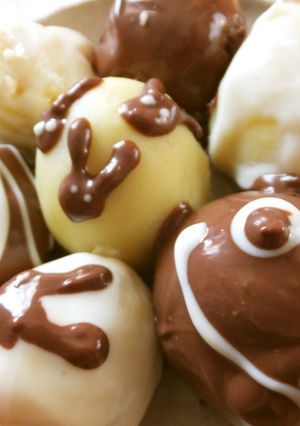 見た目トリュフ！さつま芋チョコ-レシピのメイン写真