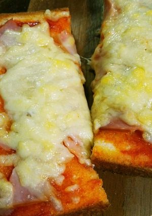 簡単なのにお店のピザトースト-レシピのメイン写真
