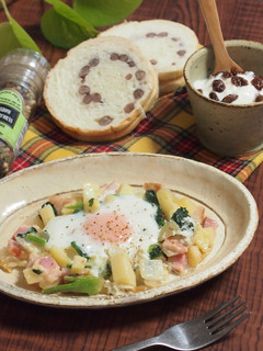 朝ごはん♪新じゃがチーズdeすごもり卵-レシピのメイン写真