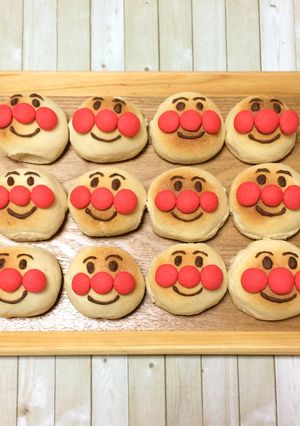 アンパンマンパン-レシピのメイン写真