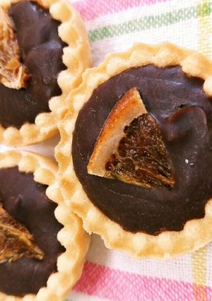 混ぜるだけ簡単♪オレンジ風味生チョコ-レシピのメイン写真