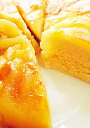 炊飯器で簡単！りんごケーキ☆-レシピのメイン写真