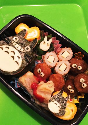 キャラ弁☆となりのトトロ-レシピのメイン写真