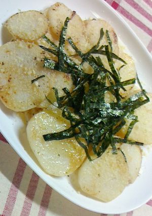 ５分で簡単！長芋のチーズバター焼き♪-レシピのメイン写真