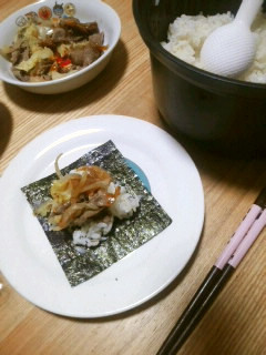 焼肉巻きごはん-レシピのメイン写真