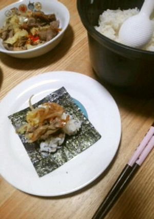 焼肉巻きごはん-レシピのメイン写真