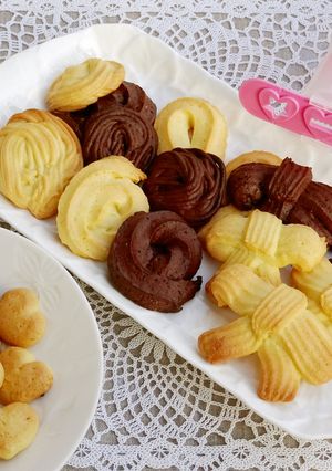 【3Dクッキー押し出し器】リボンクッキー-レシピのメイン写真